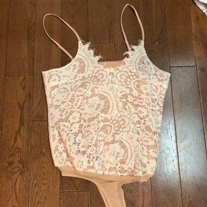 Wayf lace bodysuit